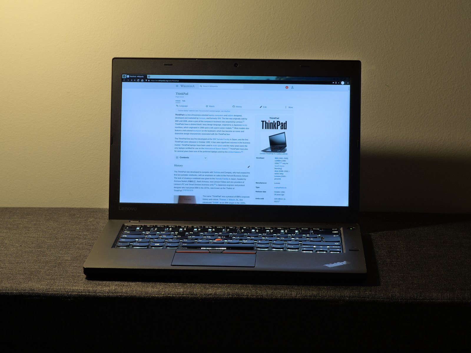 Browsing article categories on a multi-topic online publishing website