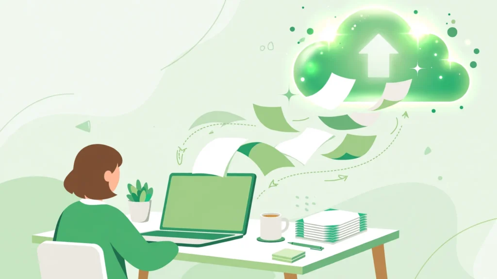 Writer publishing articles on the UploadArticle platform
